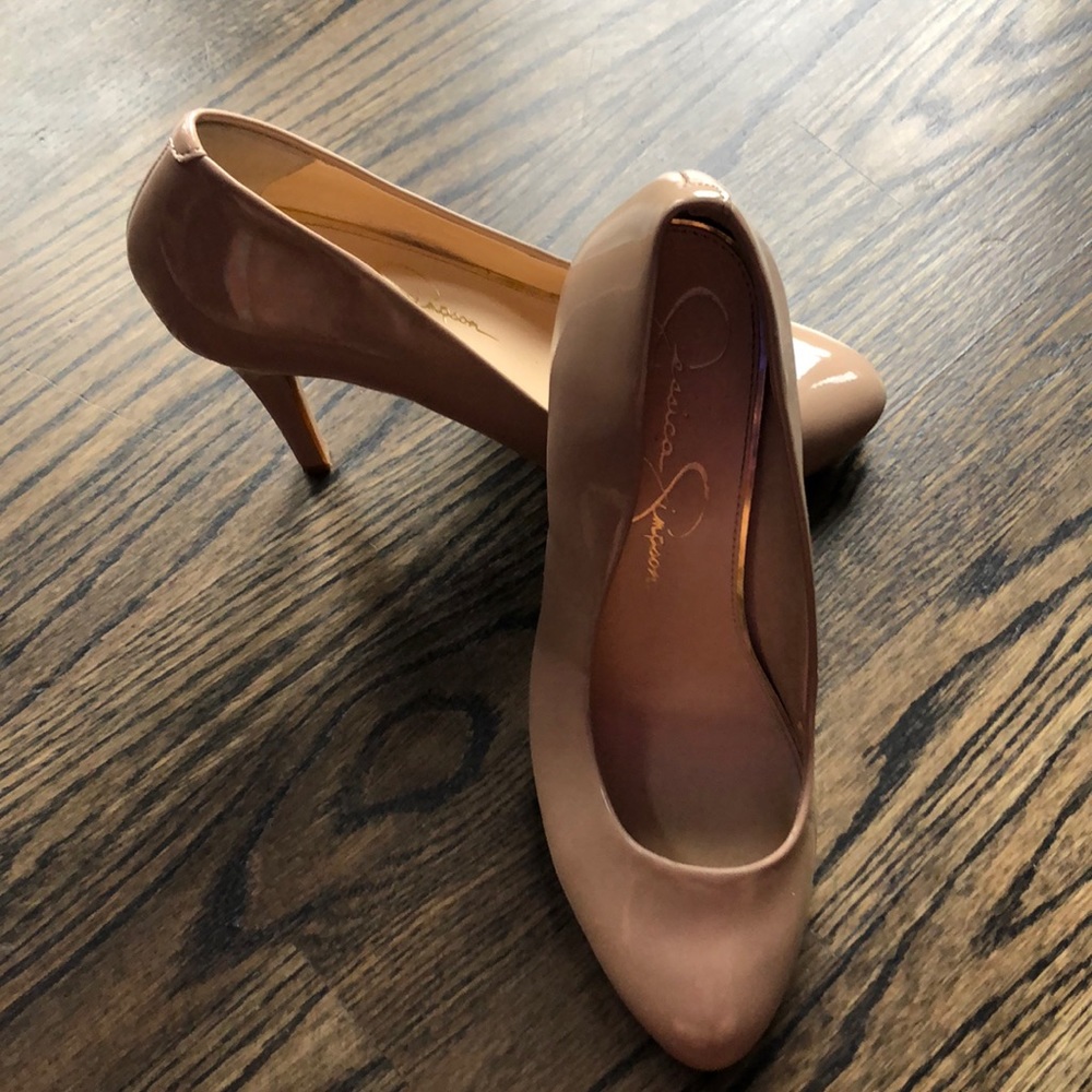 Nude heels for sale
